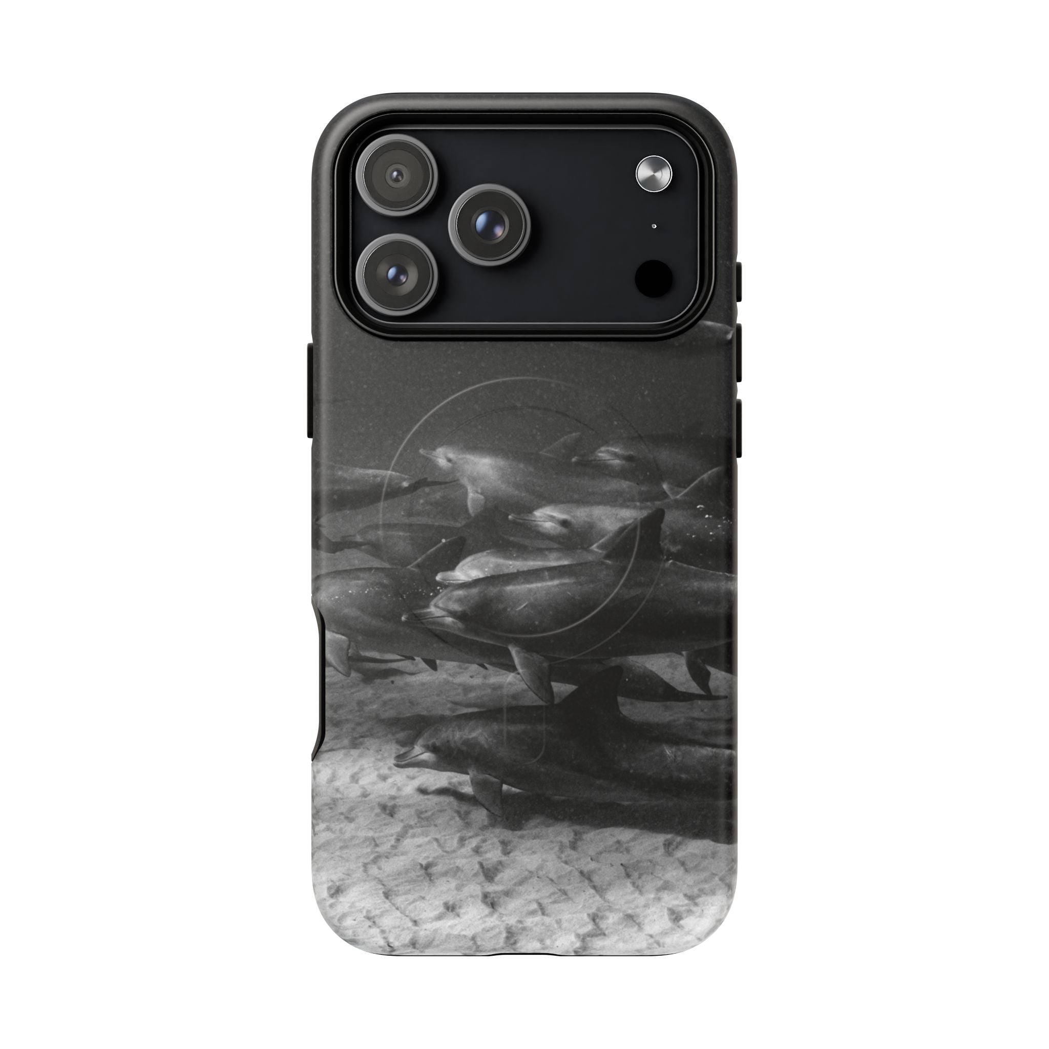B&W Dolphins, Mag Safe, Tough Case