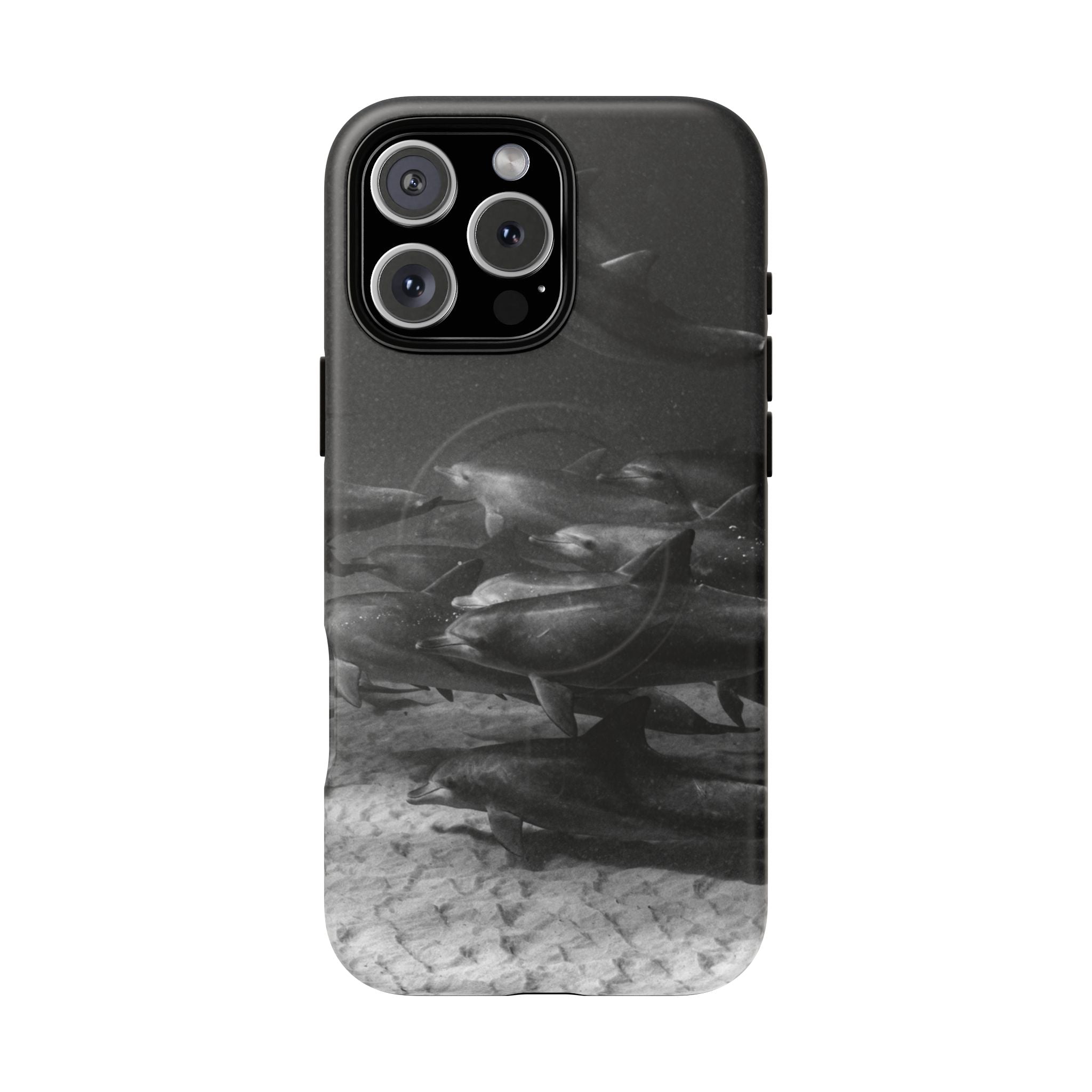 B&W Dolphins, Mag Safe, Tough Case