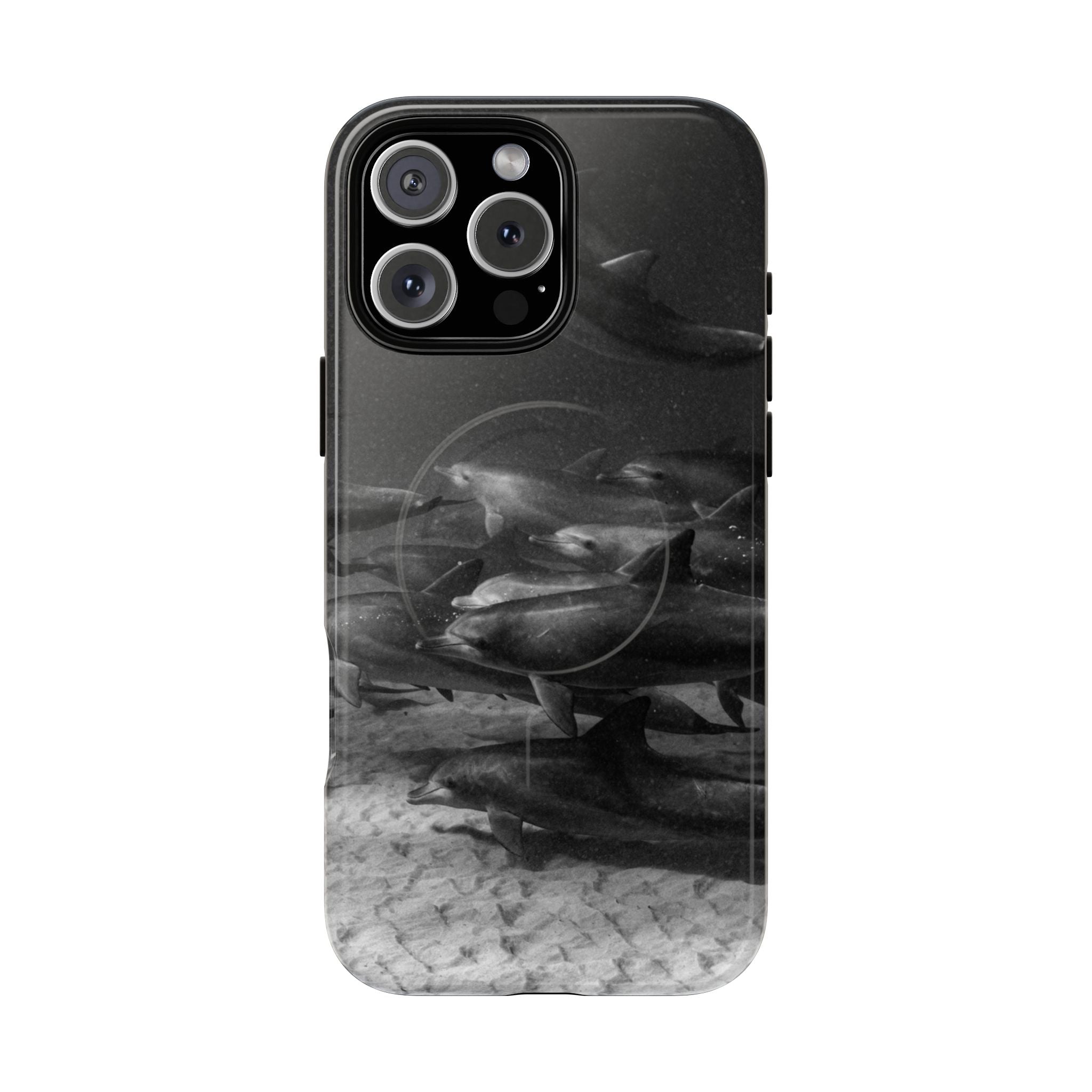 B&W Dolphins, Mag Safe, Tough Case
