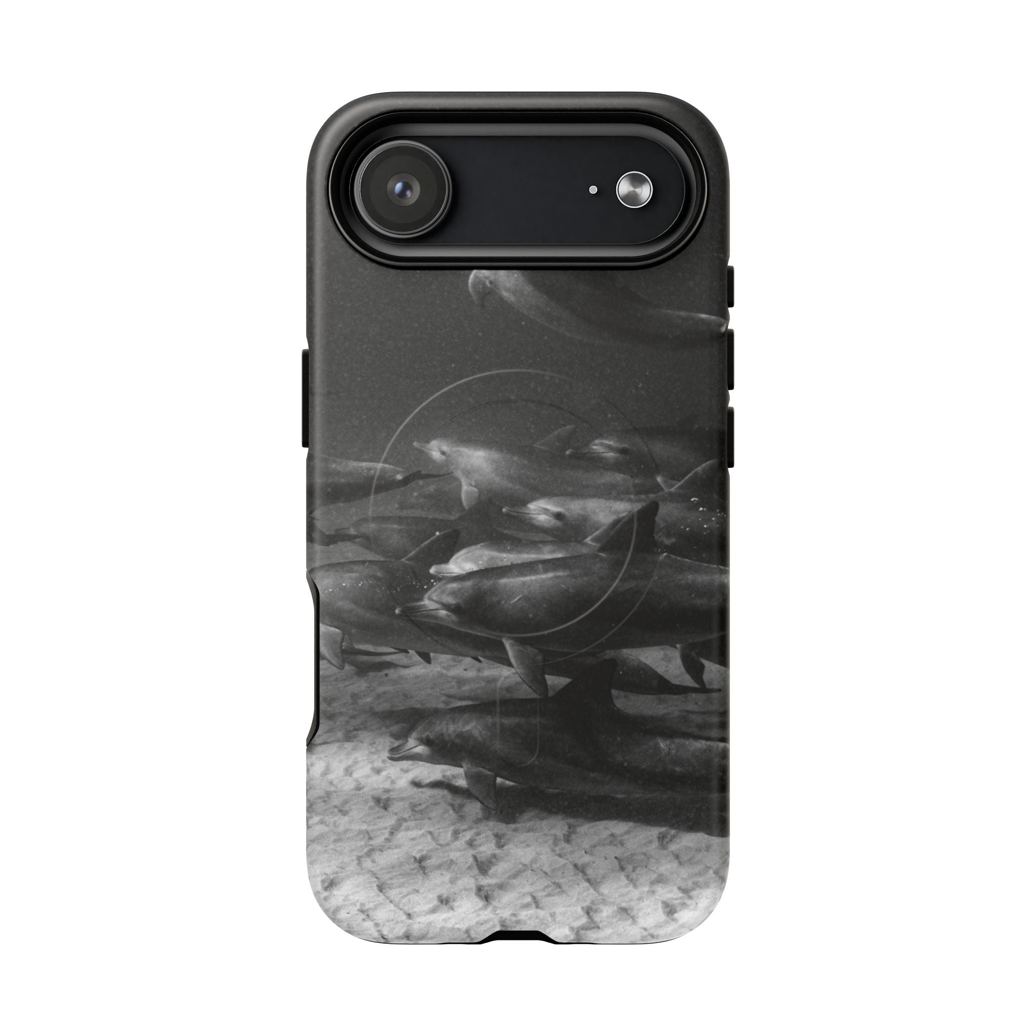 B&W Dolphins, Mag Safe, Tough Case