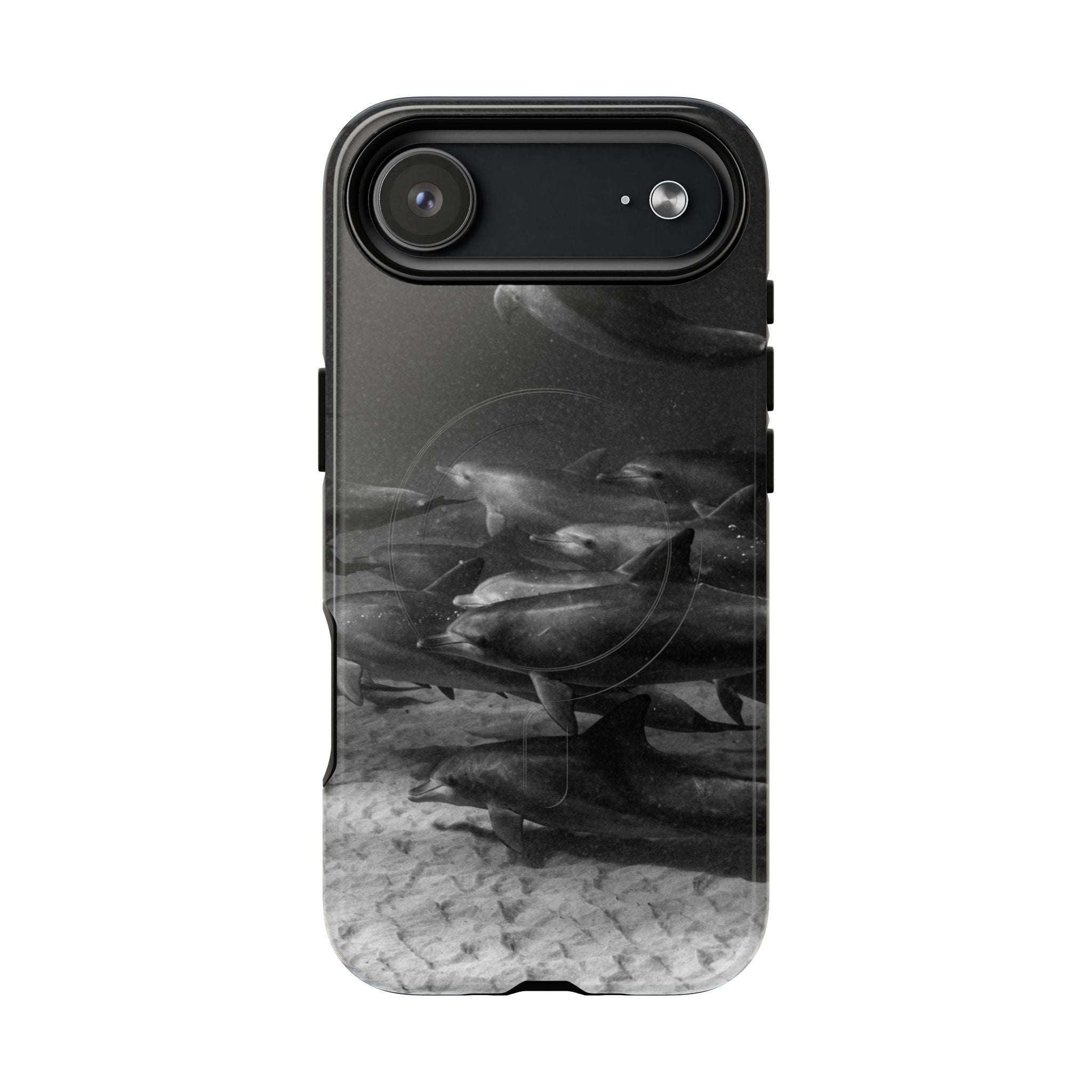 B&W Dolphins, Mag Safe, Tough Case