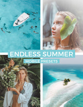 Load image into Gallery viewer, Endless Summer Lightroom Presets (MOBILE)